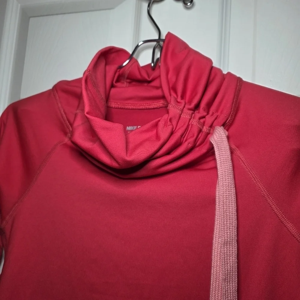 Nike Pro Dry Fit Long Sleeve Drawstring Turtleneck Sz Small